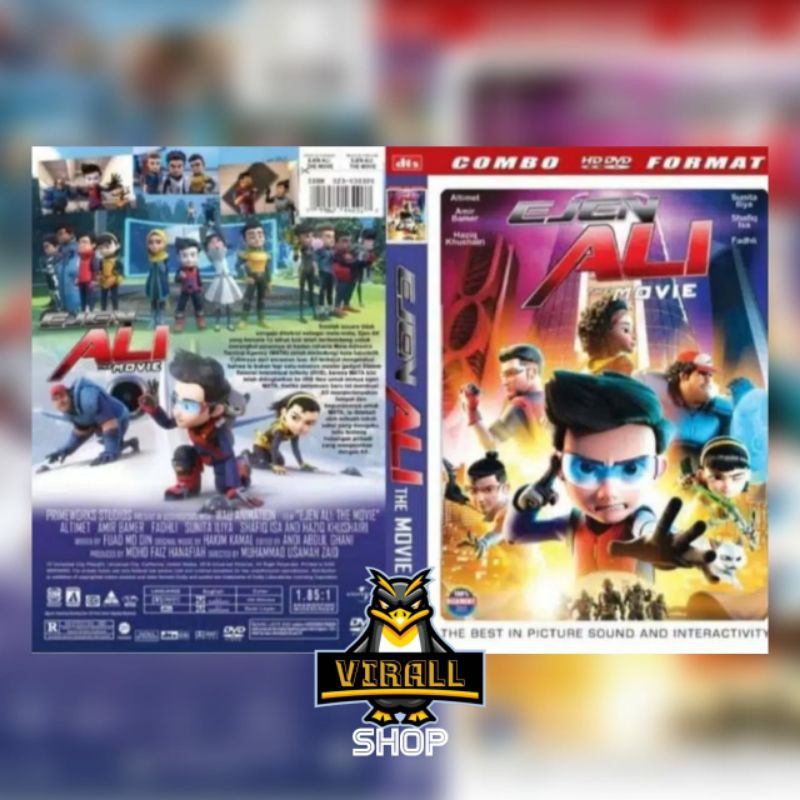 KASET FILM KARTUN ANAK " EJEN ALI THE MOVIE "