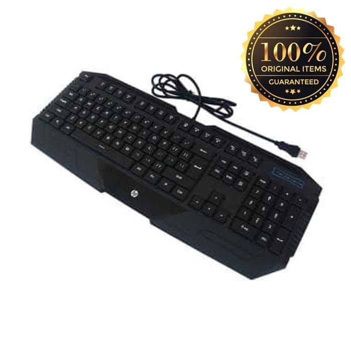 KEYBOARD HP GAMING K1000 USB RESMI ORIGINAL