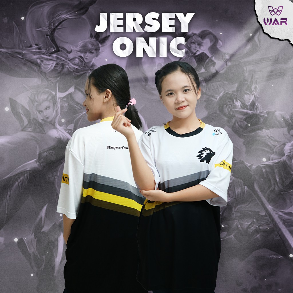 Jersey Esports Onic 2020 Terbaru Kaos Gaming Mobile Legend Free Fire Anak