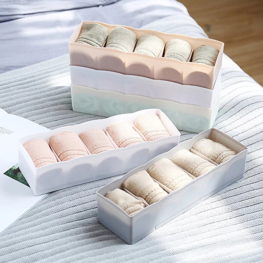 Storage underwear,kaus kaki 5 sekat/Storage serbaguna buat laci,meja dll