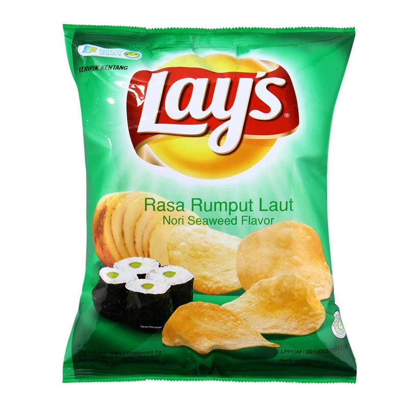 

LAYS NORI SEAWEED 168GR