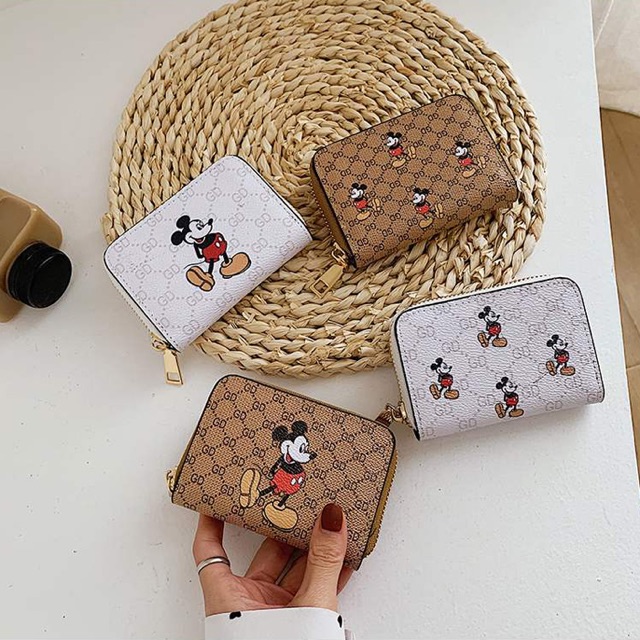 SG1012 syafniegalery dompet mickey series mini impor dompet zipper 7267