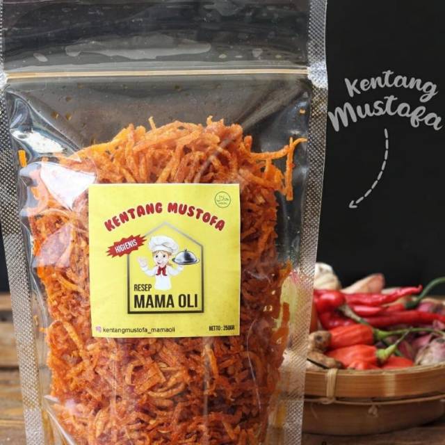 

Kentang Mustofa/kering kentang pedas manis
