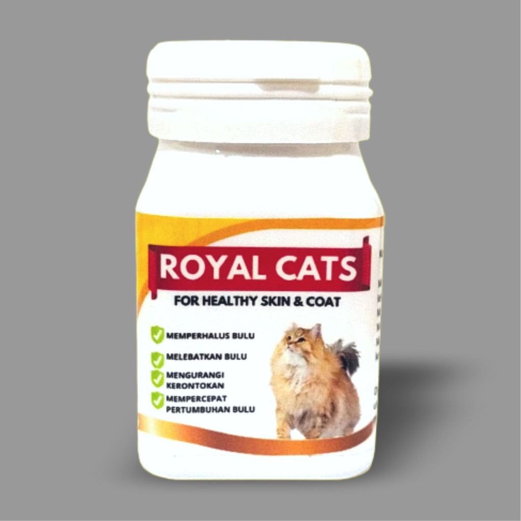 VITAMIN BULU KUCING ECERAN ROYAL CATS 1 KAPSUL