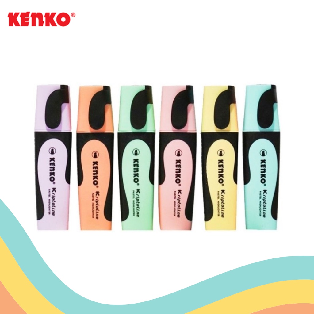 

HIGHLIGHTER KENKO WARNA PASTEL KRIPTOLINE (1 PCS)