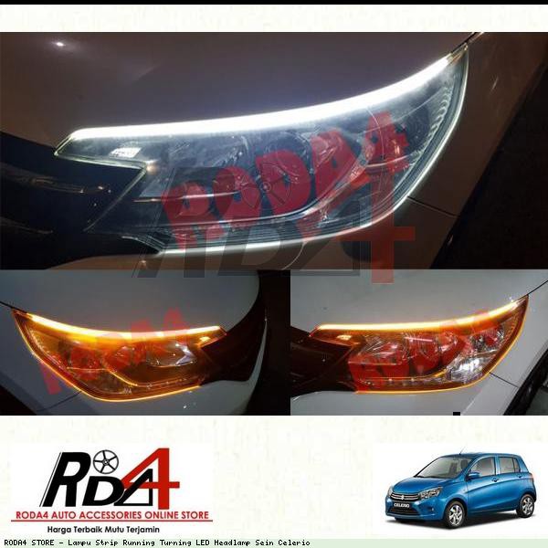 Lampu Strip Running Turning LED Headlamp Sein Celerio