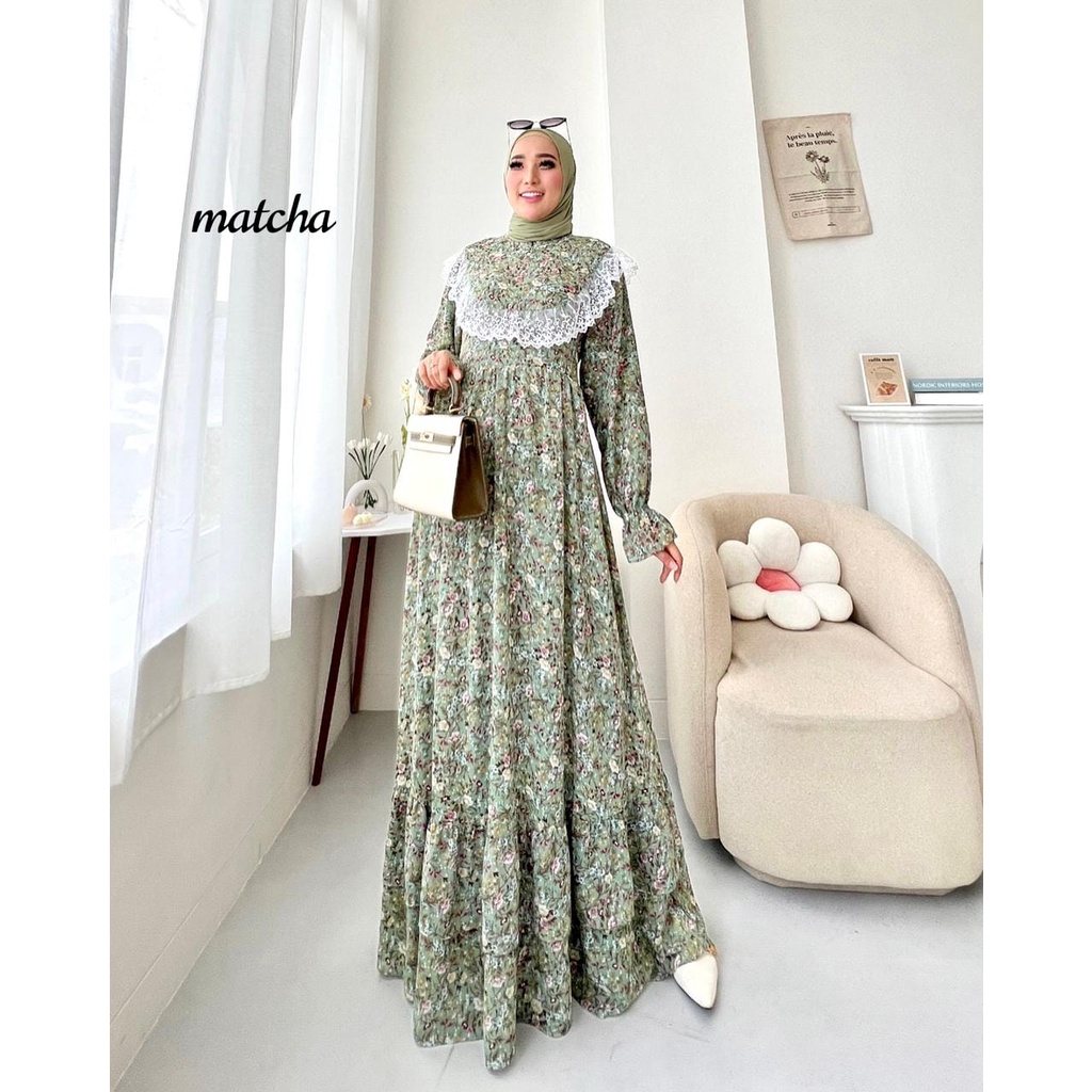 Original GLAMZ Dress Ifana 2 / Fashion Muslim Gamis