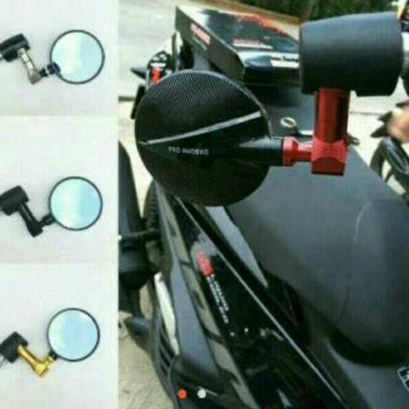 DS7 Spion Jalu Stang Bulat Full Cnc Besar semua motor N max Aerox Vario  Mio Vixion Beat Fu ➺ ✼