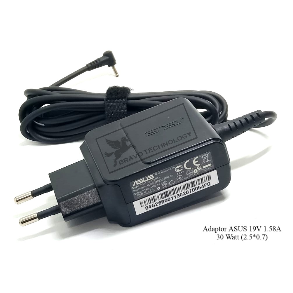 AC Laptop Charger Power Adapter For ASUS AD820M0 AD82030 AD6630 AD82000 AD820MO 19V 1.58A 30W 2.5*0.