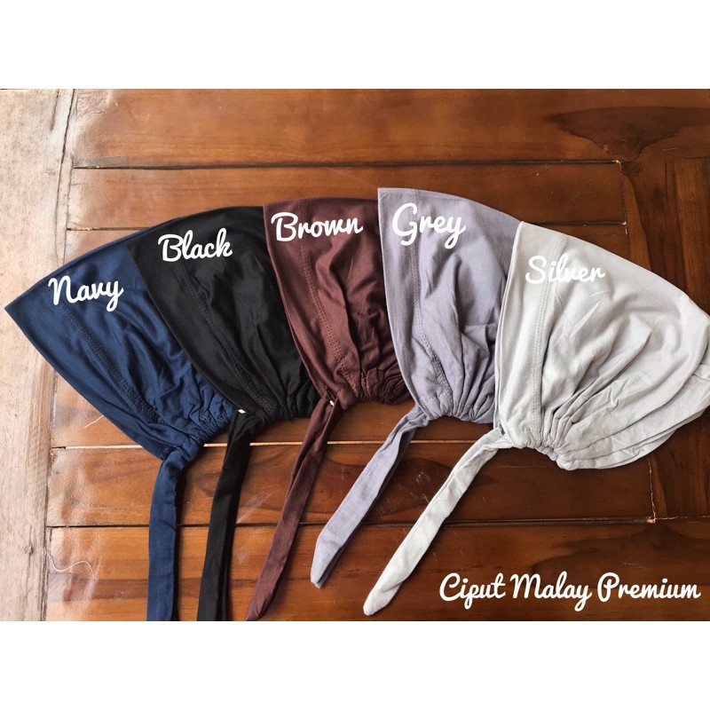 (PROMO) Inner Basic Turki kaos / Ciput Tali / Daleman HIjab / Ciput Polos Tali premium