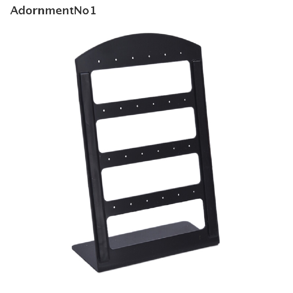 (AdornmentNo1) Stand Display / Organizer Anting 24 / 48 / 72 Lubang Bahan Plastik