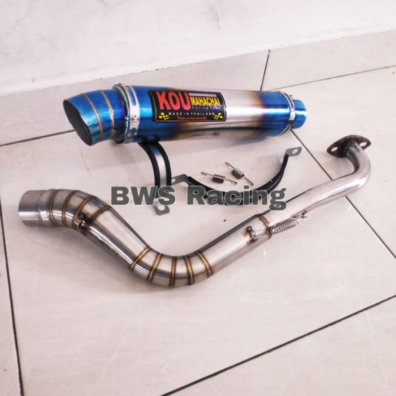 Knalpot Kou BLUEMOON buat Aerox 155.