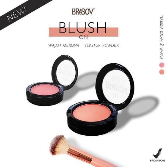 BRASOV Blush On Matte | pemerah pipi mate