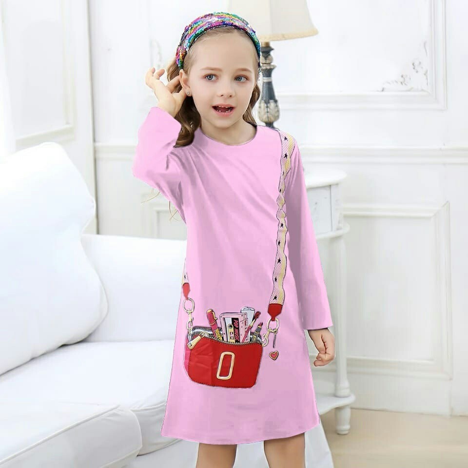 Dress Mibag - Pakaian Anak - Dress Anak Perempuan Terbaru