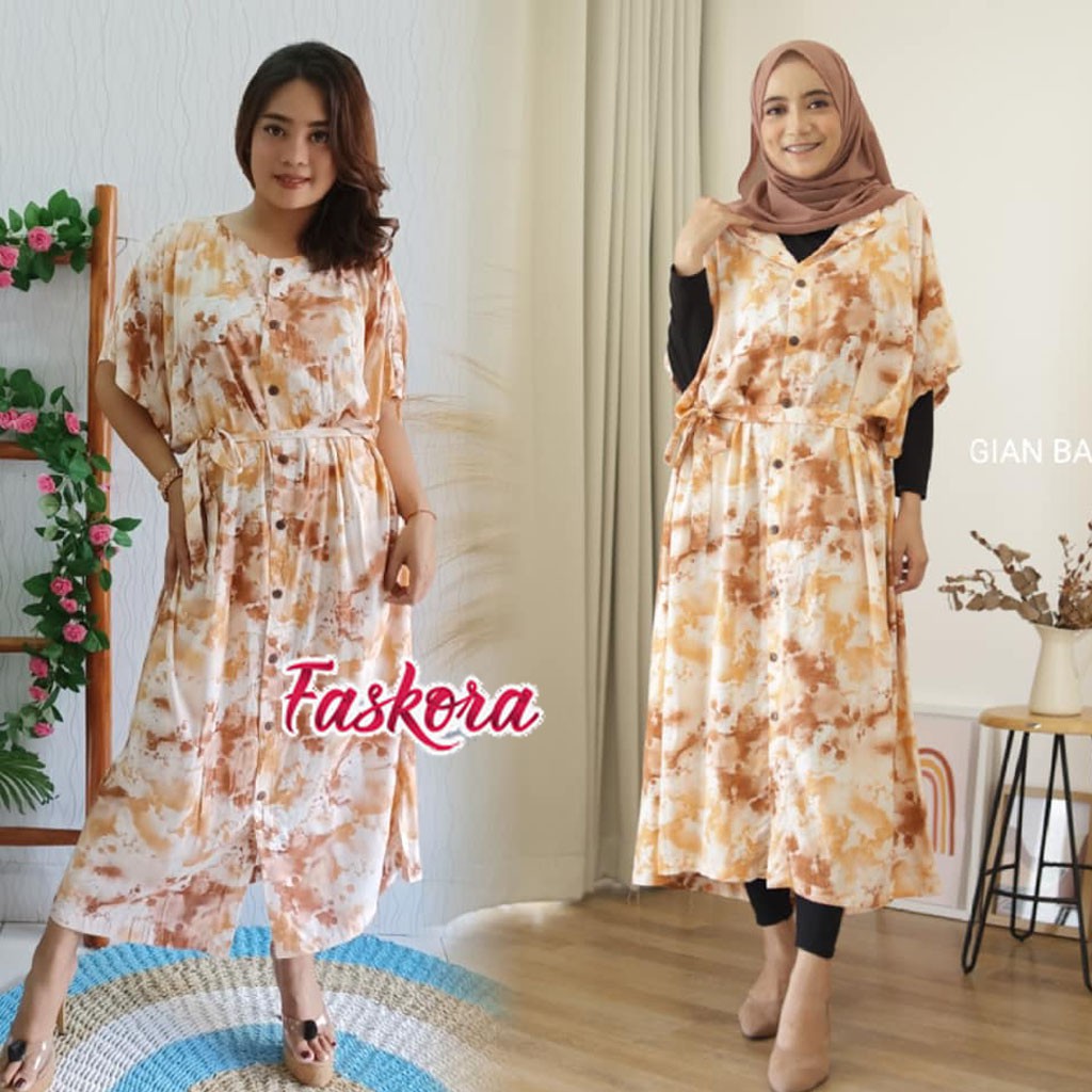 Gamis Kaftan Jumbo XXXXL 100kg - 120kg Terbaru