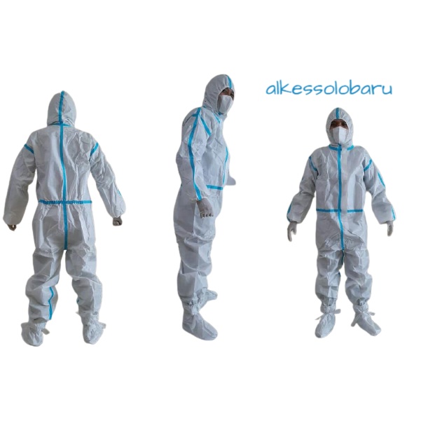 APD HAZMAT COVERALL MEDIS COZMEED MICROPORUS 70 GSM POLOS