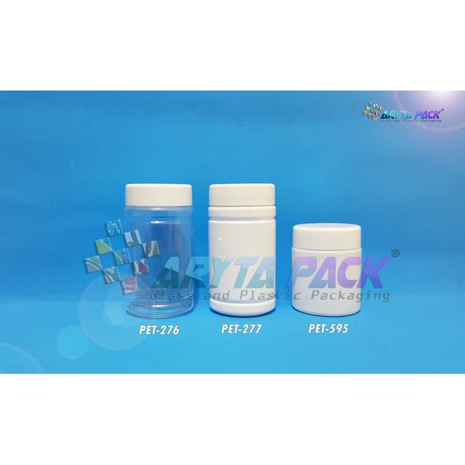 Pet276. Toples Plastik 100Ml Pet Proron Natural