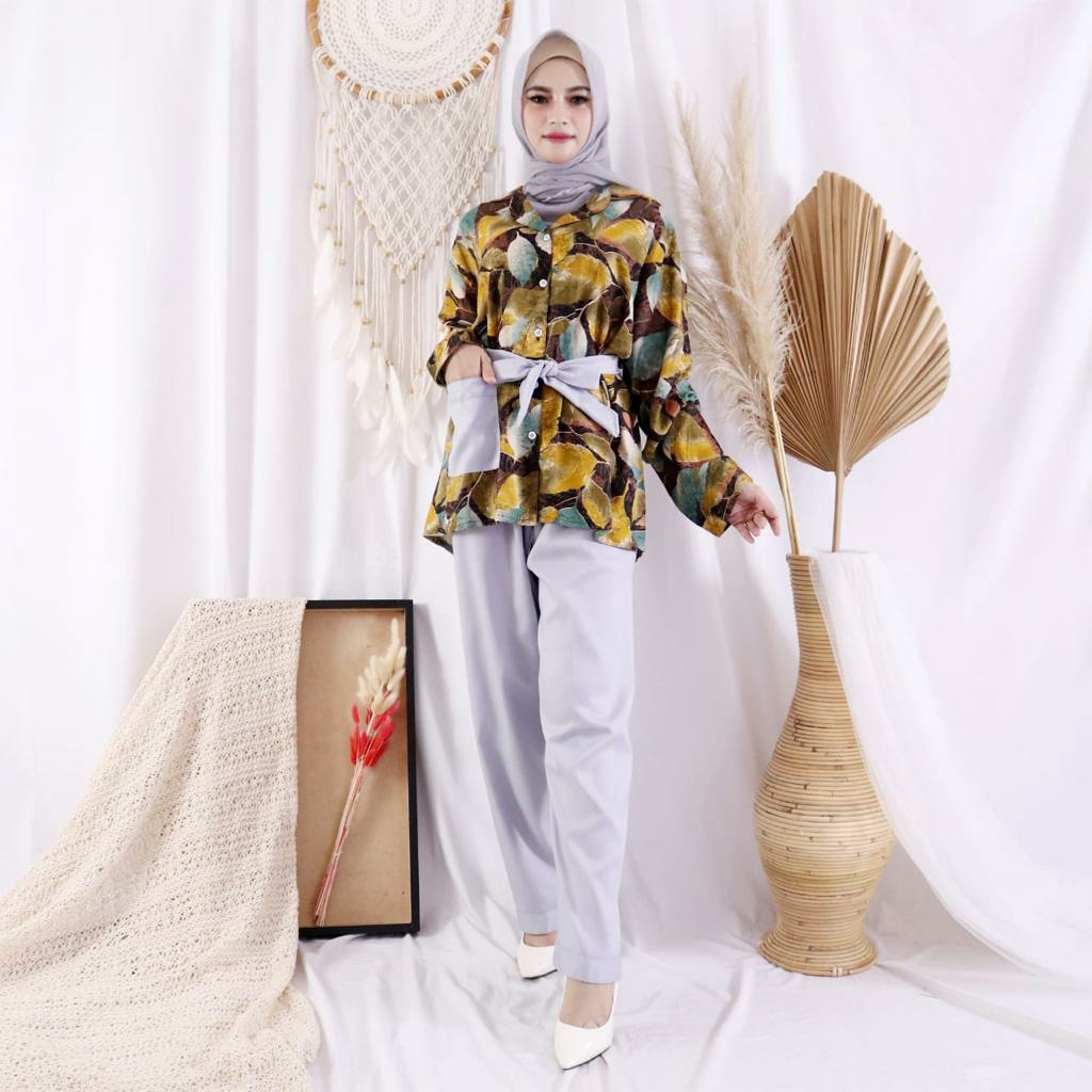 Setelan Rayon Liana Size XXL LD 120