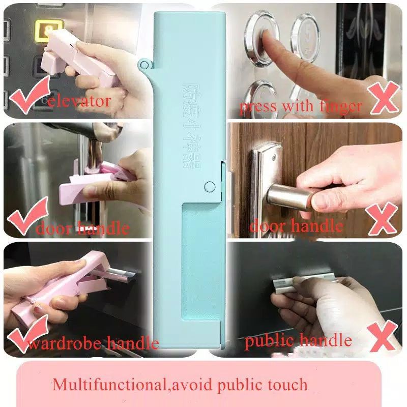 Sanitary tools Zero Safe Touch Tool Epidemic disinfektan tools Epidemic disinfectant Sanitiry tool