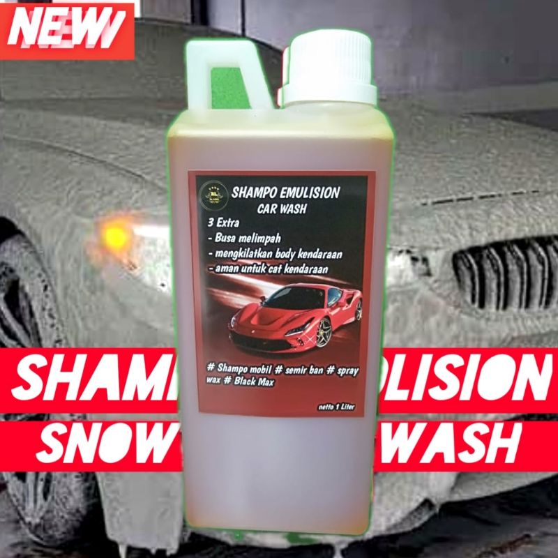 Shampo mobil motor salju/snow wash 1L