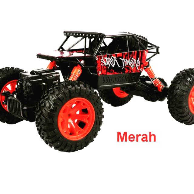Mobil rc crawler offroad tahan air. Batre 2000mah