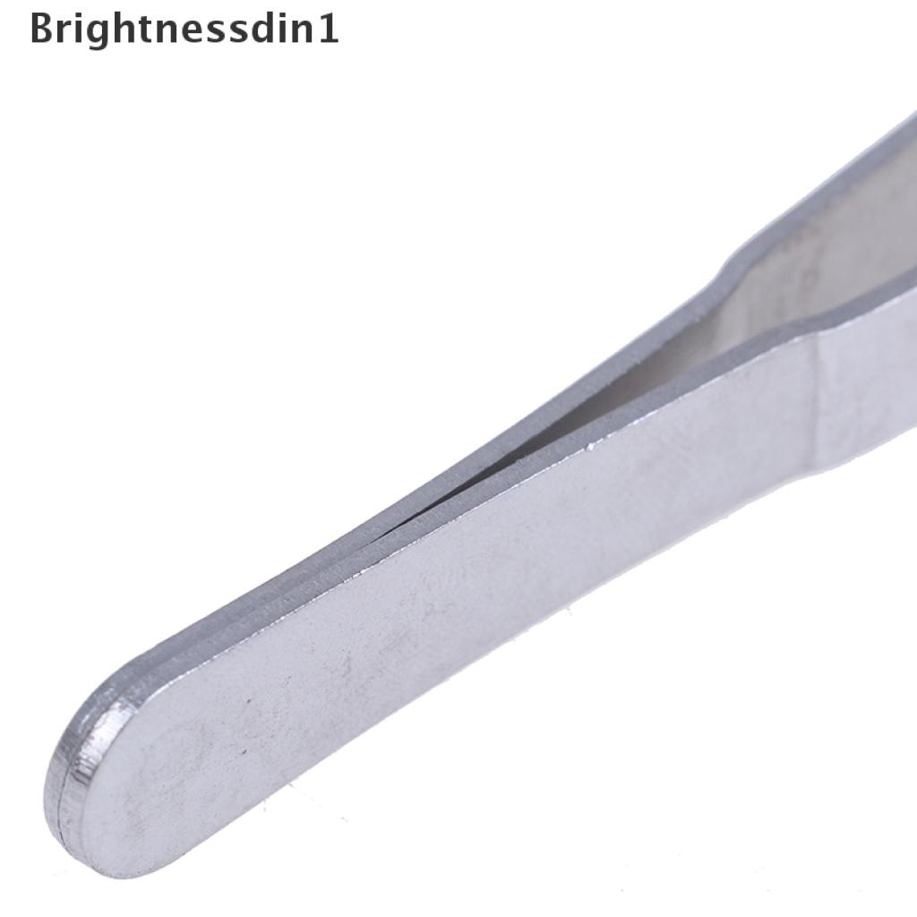 (Brightnessdin1) Pinset Stainless Steel Untuk Reparasi Akuarium