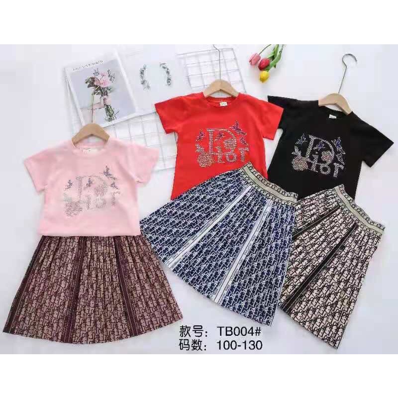 stelan anak cwe dior rok beludru