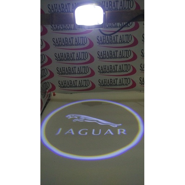 Led Door Light Logo Jaguar Pintu Mobil