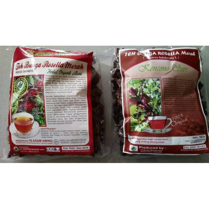 

Herbal Islami Teh Rosella Merah 100 Gram