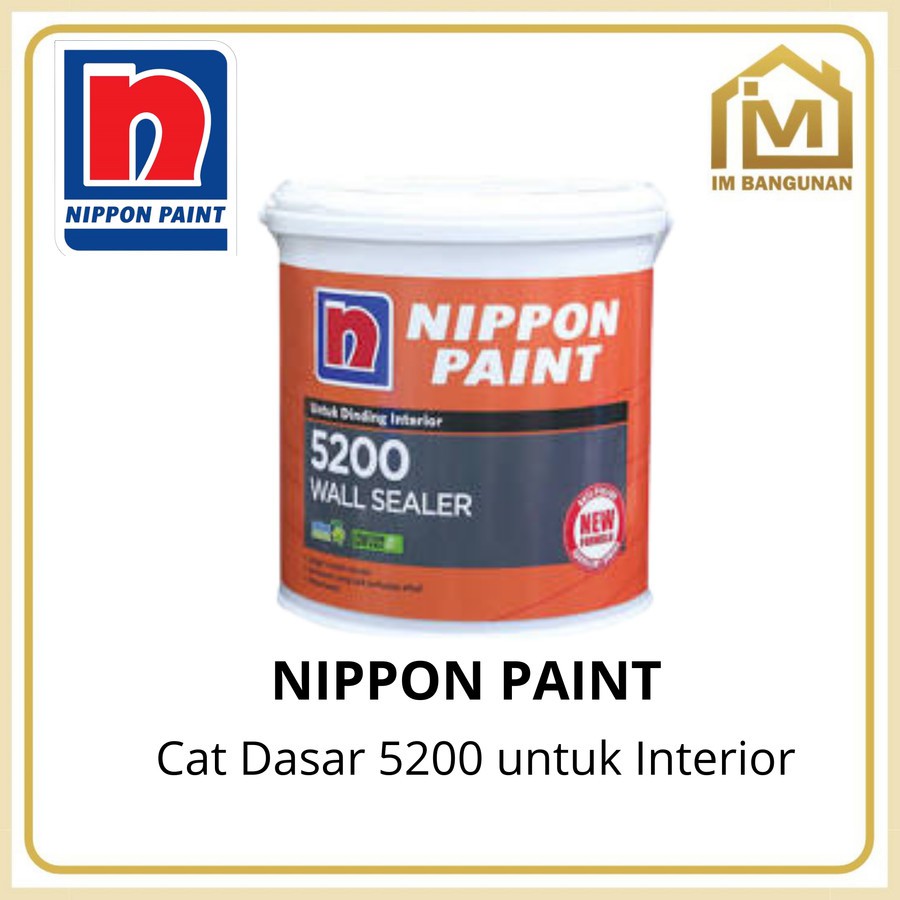 Wall Sealer Nippon Paint 5200 Cat Dasar Dinding Interior Nippon Paint 20kg