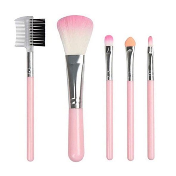 Kuas Make Up set isi 5 - Makeup Brush - Makeup Brush Tool Set Women Girls Eye Shadow Brush Powder Eyebrow Brush