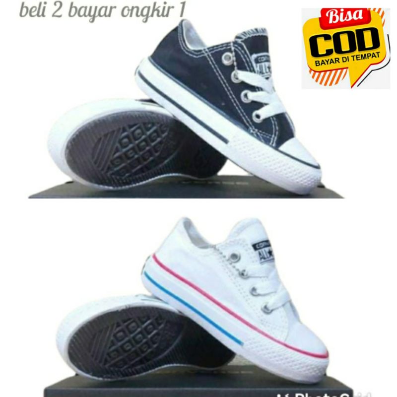 sepatu sekolah converse anak Paud sd balita