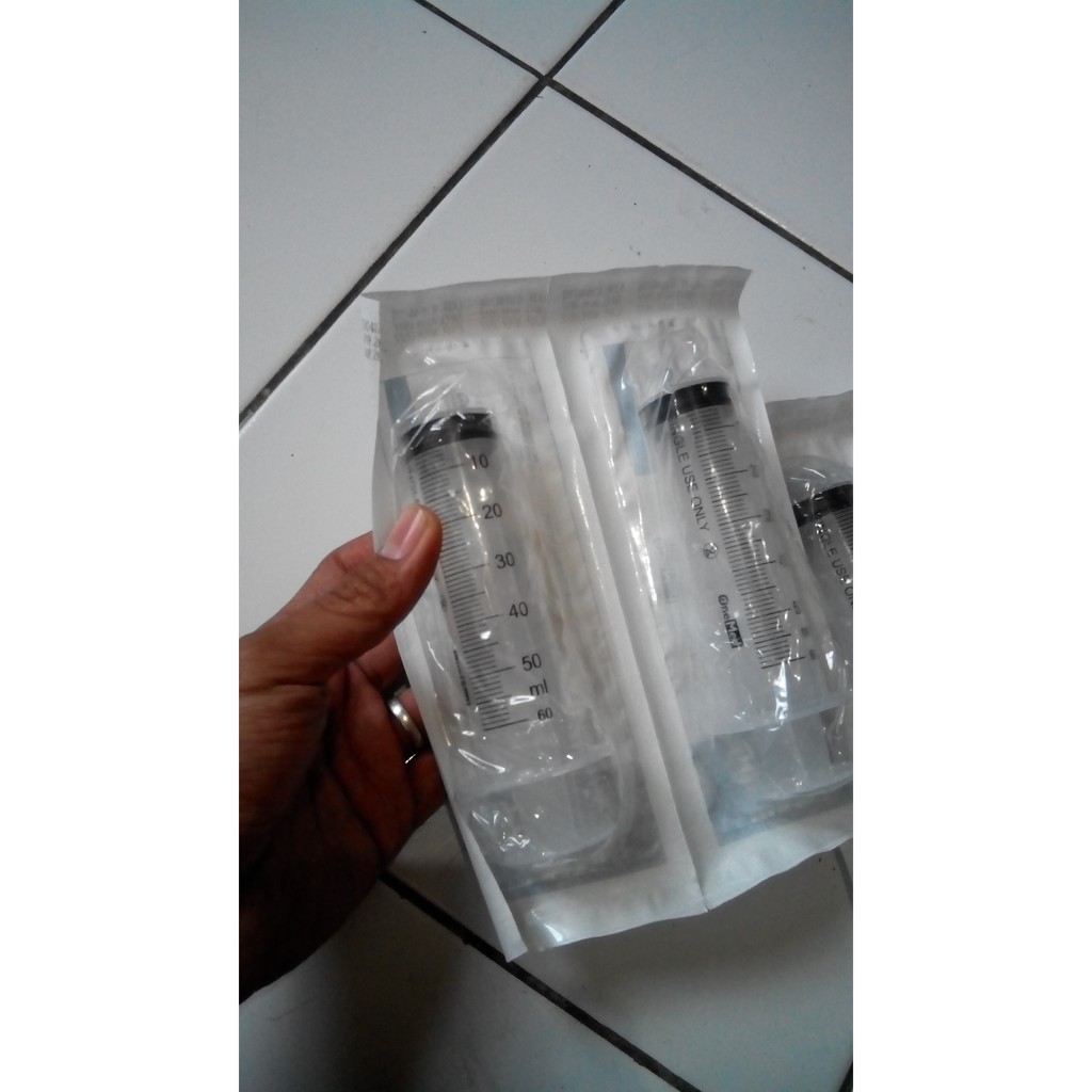 Suntikan Refill Parfumn - Ukuran Super Besar 60ml - Selang Injek