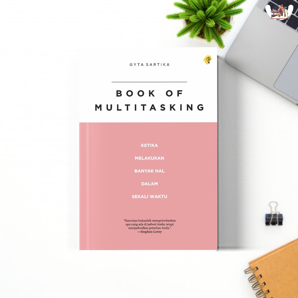 Seri Pengembangan Diri Terbaru Colorful Cover-Book Of Multitasking