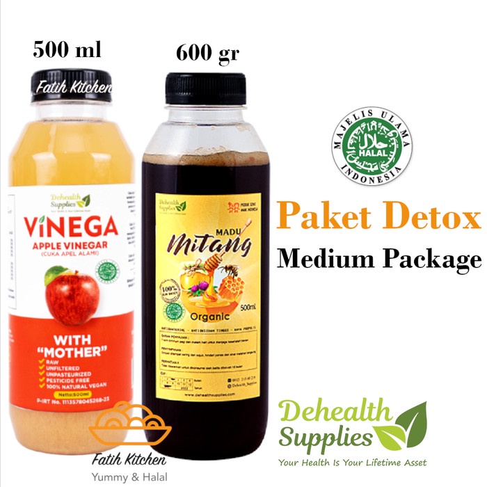 

Jual Paket Detox - Small Package - Cuka Apel / Nanas Vinega & Madu Mitang - Vnegaapel-Mitan