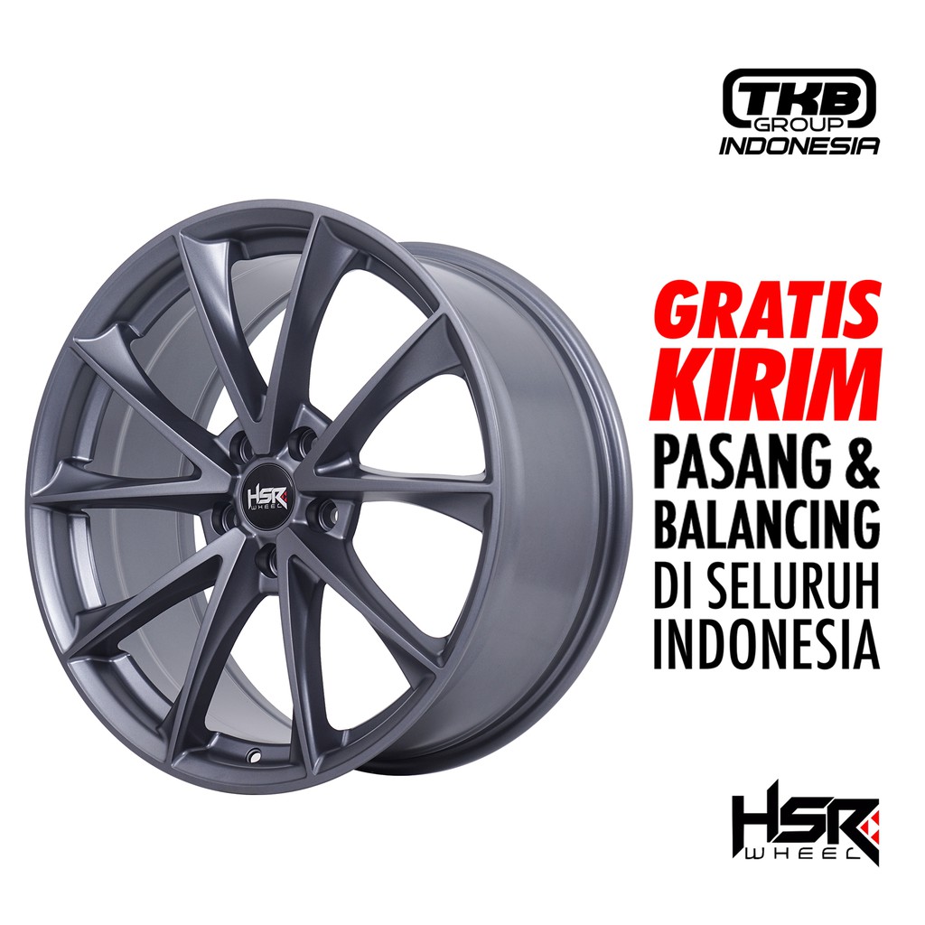 Velg mobil ring 19 HSR MONTANA JZ622 untuk xpander ertiga innova dll