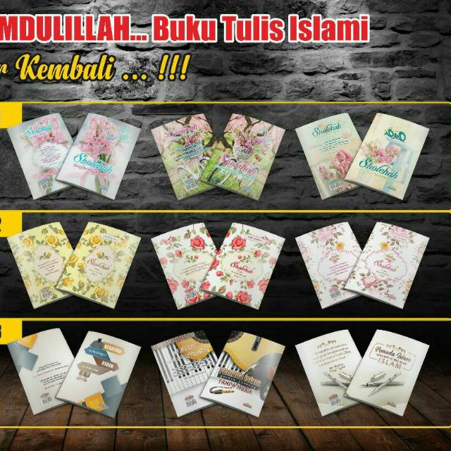 

Buku tulis islami premium / BUKU TULIS ANAK ISLAM