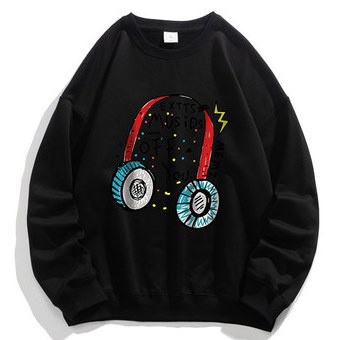 Oversize Tee Tshirt Long Sleeve Wanita Model Longgar Motif Musids Off  - Kualitas Import