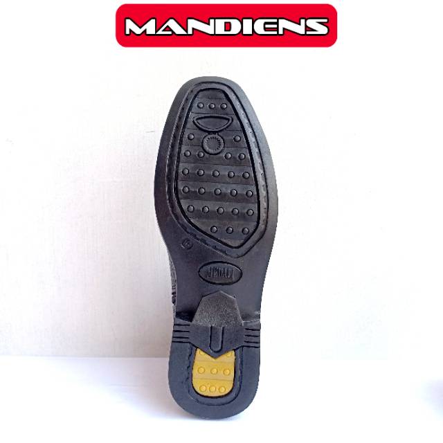 MANDIENS Original Medali SJ183 Sepatu Boots Pria Kulit / Sepatu PDH Pria Kulit Asli Export Quality