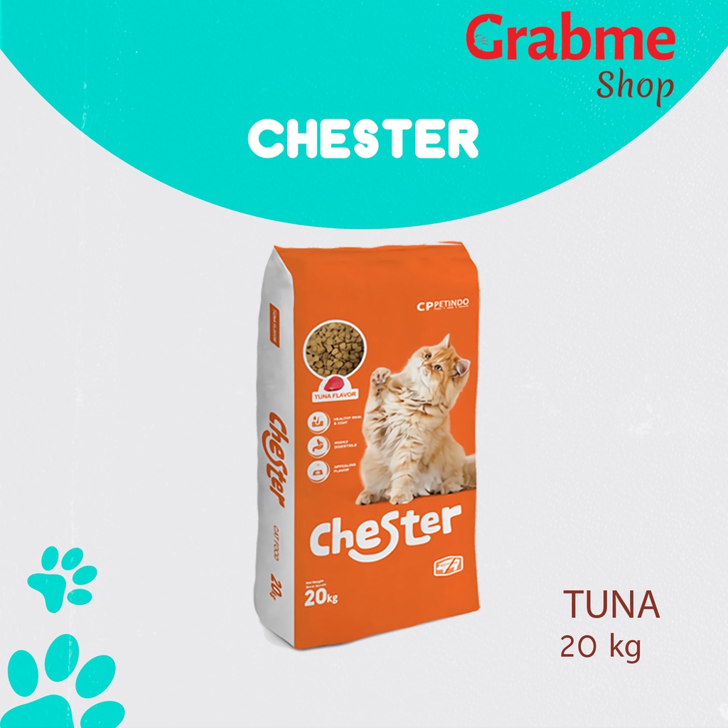 Makanan kucing Chester Tuna Cat Food 20 kg