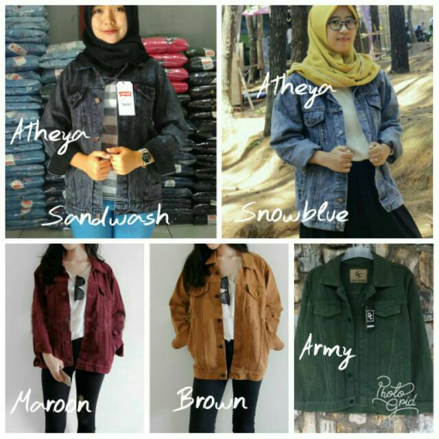 100+ Model Jaket Jeans Wanita Ukuran Besar HD