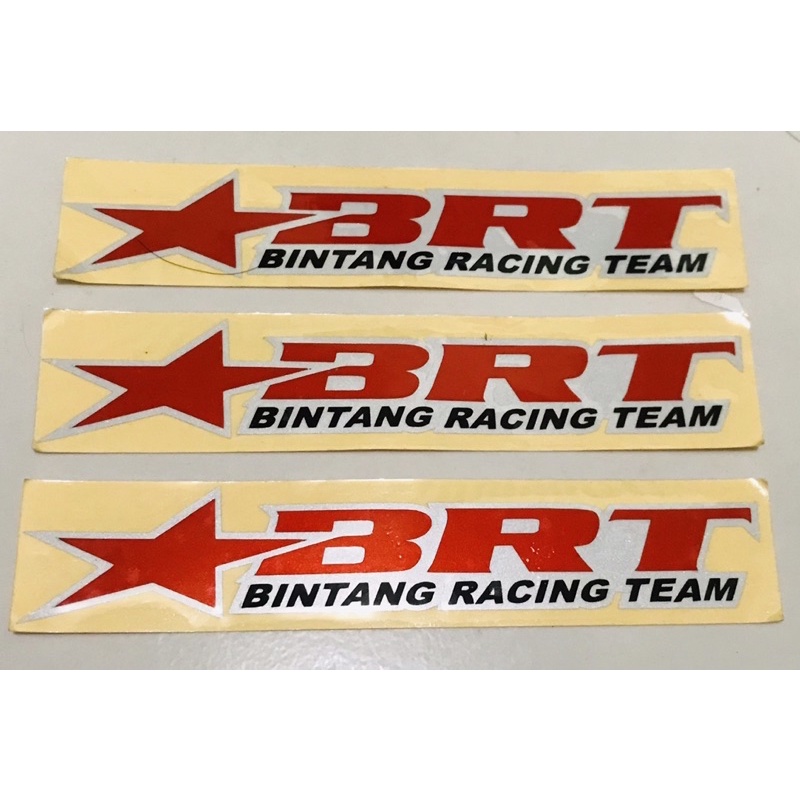 Sticker BRT Bintang Racing Team