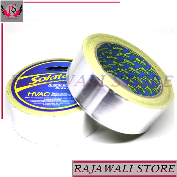 

Lakban Alumunium 38 MM X 19 METER SOLATAPE / LAKBAN ALUMUNIUM FOIL TAPE - Rajawali Store 45