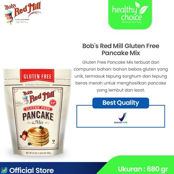 

BAYAR DITEMPAT Bob's Red Mill Gluten Free Pancake Mix 680 gr
