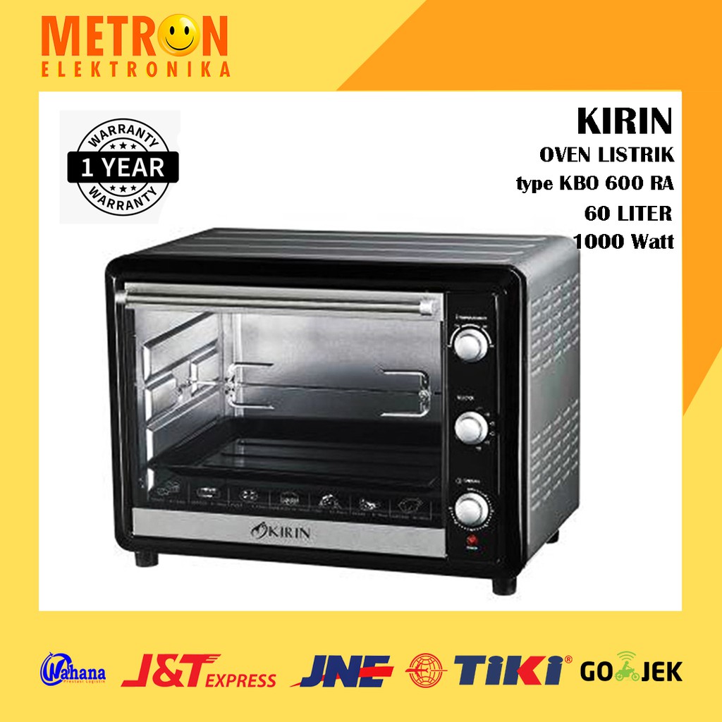 KIRIN KBO 600 RA / OVEN LISTRIK 60 LT / KBO600RA