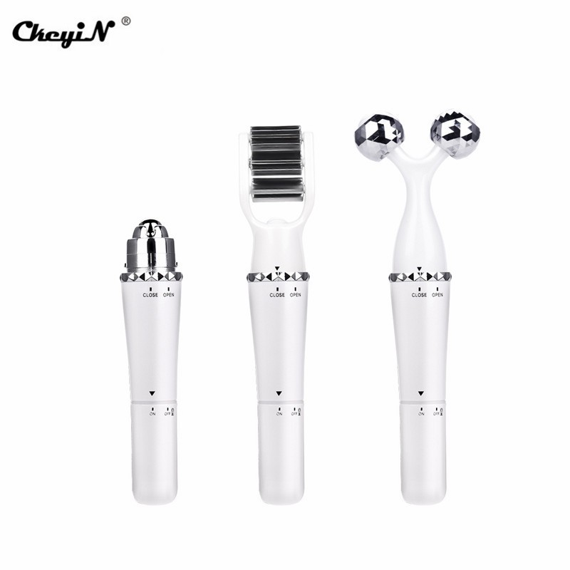 

CkeyiN 3 in 1 Portable Roller Mengangkat Wajah Meringankan Kelelahan Mata