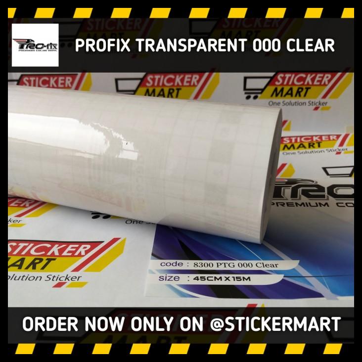 

Sticker Vinyl Furniture Profix Transparant Clear Grosir Bekasi