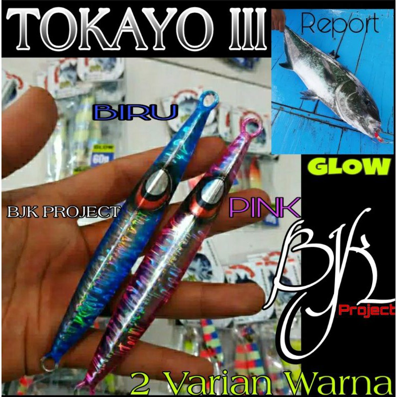 Metal jig TOKAYO 200g GID versi BJK
