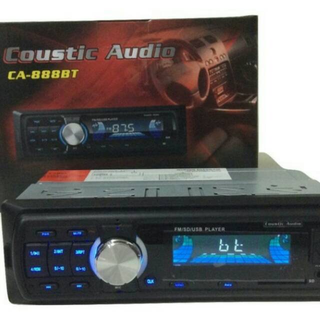 PALING MURAH BISA BLUETOOTH TAPE COUSTIC AUDIO CA- 880 BT/CA-888 BT USB/MMC