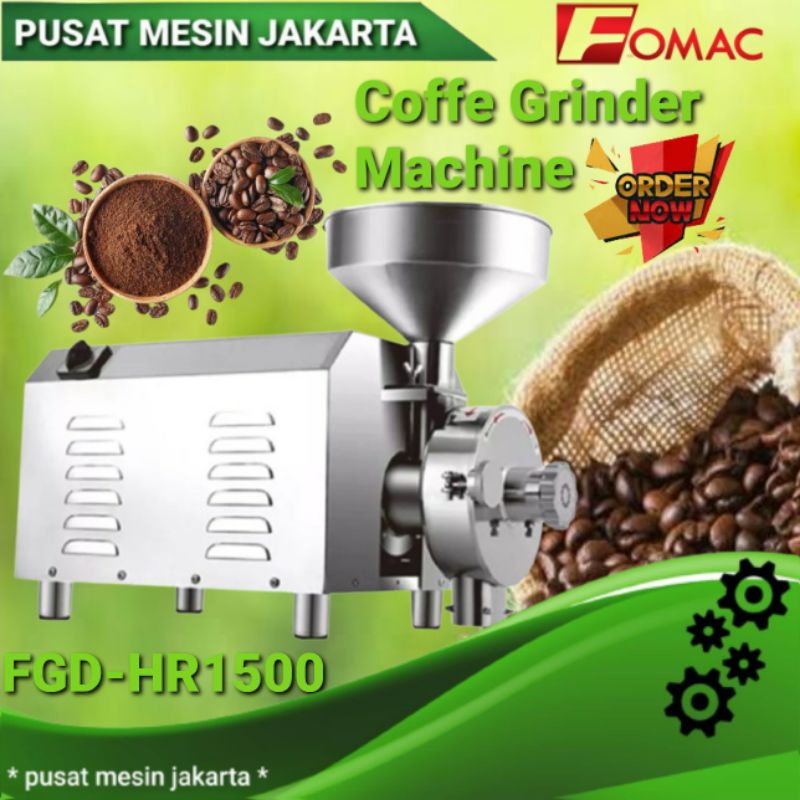 FGD-HR1500 COFFE GRINDER MESIN PENGGILING KOPI FOMAC